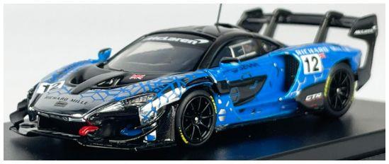 LCD  1:64th Scale McLaren Senna GTR Blue