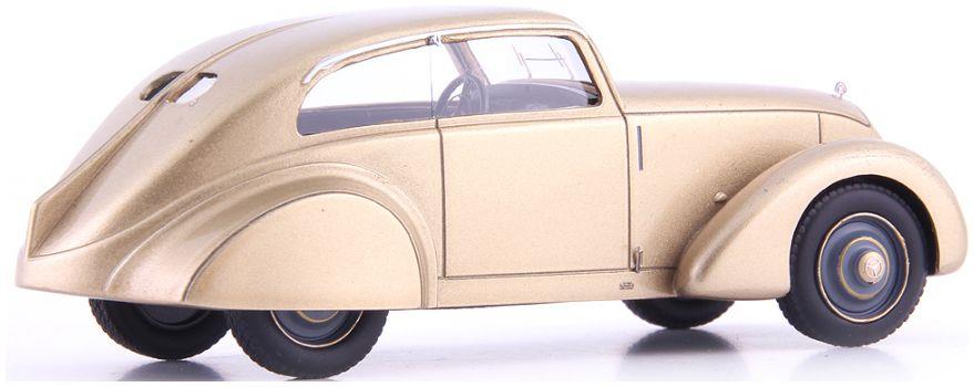 Autocult 1:43 Scale Mercedes Benz 170 (W15) 'Erdmann und Rossi' Gold