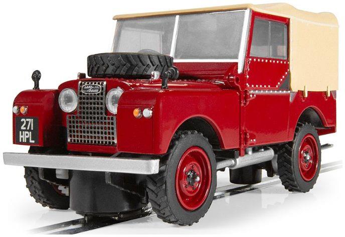 Scalextric 1:32rd Scale Land Rover Series 1 Poppy Red