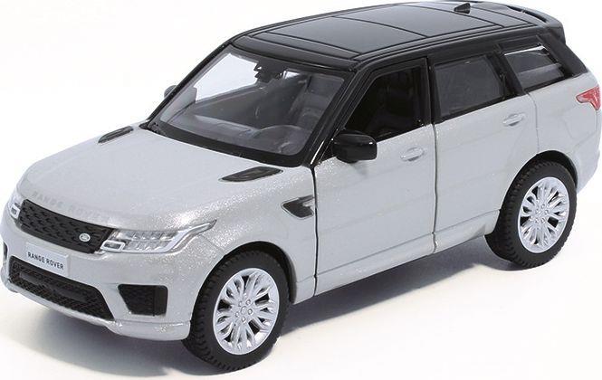 Tayumo 1:36 Scale Range Rover Sport - Indus Silver Pull Back
