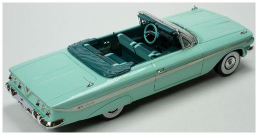Goldvarg 1:43 Scale Chevrolet Impala Green 1961