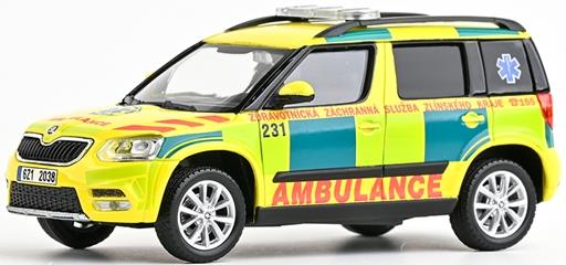 Abrex  1:43rd Scale Skoda Yeti FL 2013 EMS Of Zlin Region 231