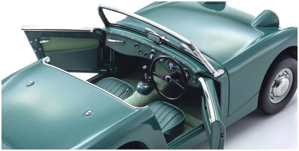Kyosho 1:18 Scale Austin Healey Sprite 1958 Leaf Green
