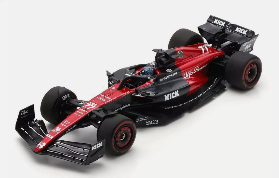 Spark 1:18 Scale Alfa Romeo F1 Team Stake C43 Orlen #77 Australian GP 2023 Valtteri Bottas