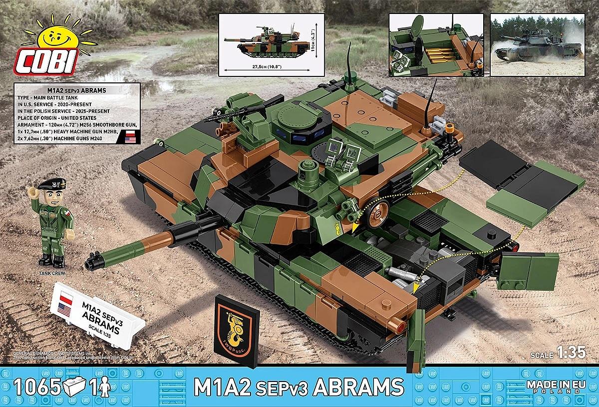 Cobi  N/A Scale M1A2 Abrams (1069 Pcs)