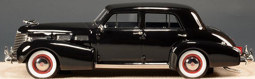 GLM 1:43 Scale Cadillac Fleetwood Sixty Special Black 1940