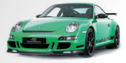 Minichamps 1:18 Scale Porsche 911 GT3 RS 2007 Green Sealed Body