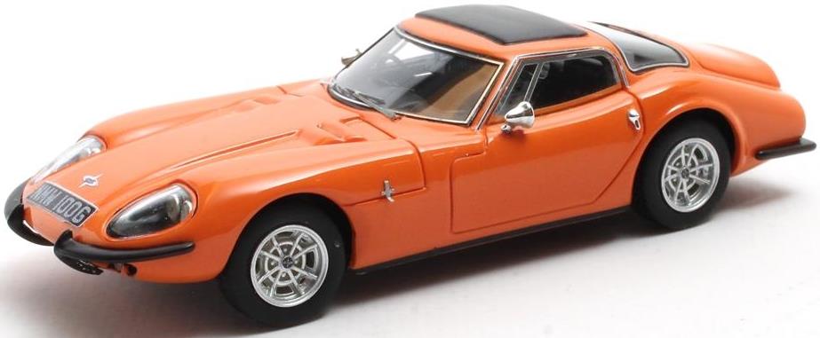 Matrix  1:43rd Scale Marcos 3-litre GT Orange 1968-1971