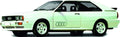 Schuco 1:64 Scale Audi Quattro White