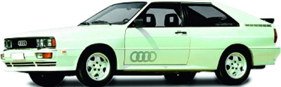 Schuco 1:64 Scale Audi Quattro White