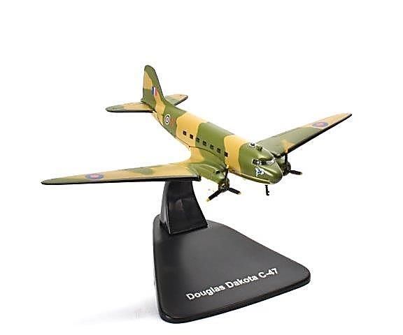 Atlas Editions 1:144 Scale Douglas Dakota C-47 Bombers of WWII