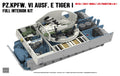 Rye Field Model 5141 1/35 Scale Tiger I Full Interior: Initial/Early/Middle/Late Plastic Model Kit