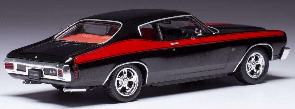 IXO 1:43 Scale Chevrolet Chevelle SS Black 1970