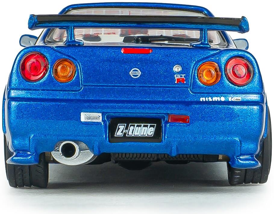 Solido  1:43rd Scale Nissan Skyline GT-R (R34) ZTune Bayside Blue 1998