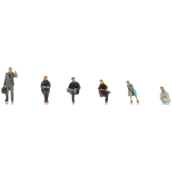 Artitec 1:160 Scale Passengers (6x) Ready-Made Figures