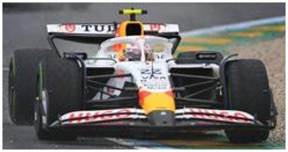 Spark 1:43 Scale Racing Bulls #22 Visa Cash App Racing Bulls 12th Australian GP 2025 Y. Tsunoda