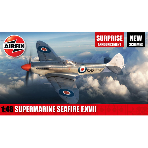 Airfix 1:48 Scale Supermarine Seafire F.XVII