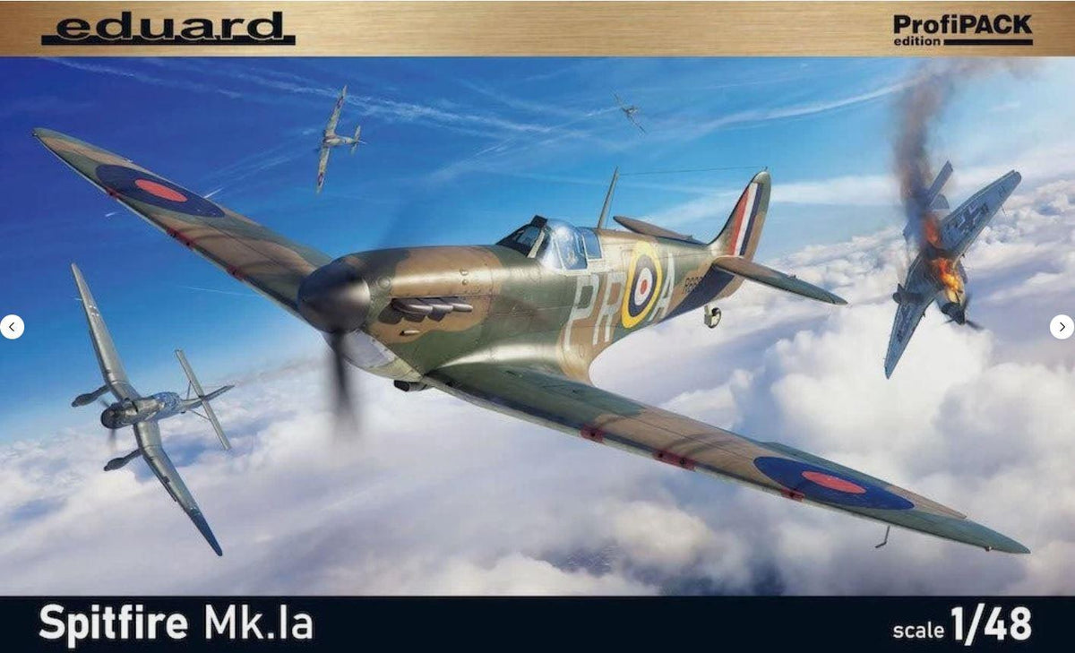 Eduard 82151 1/48 Scale Supermarine Spitfire Mk.Ia The ProfiPACK Edition