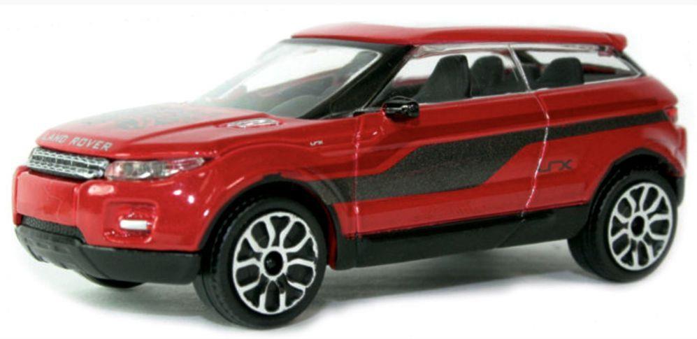 Burago 1:43 Scale Land Rover LRX 2010 Red