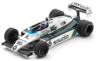 Spark 1:43 Scale Williams FW08 #6 Winner Swiss GP 1982 Keke Rosberg