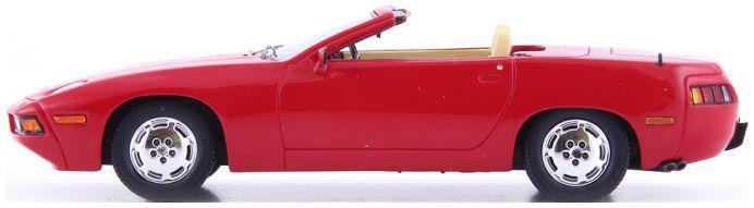 Autocult 1:43 Scale Porsche 928 Convertible Carelli Design Red