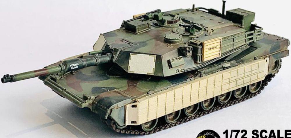 Dragon 1:72 Scale M1A1 AIM TUSK 8th Tank Battalion II MEB USMC Iraq 2003