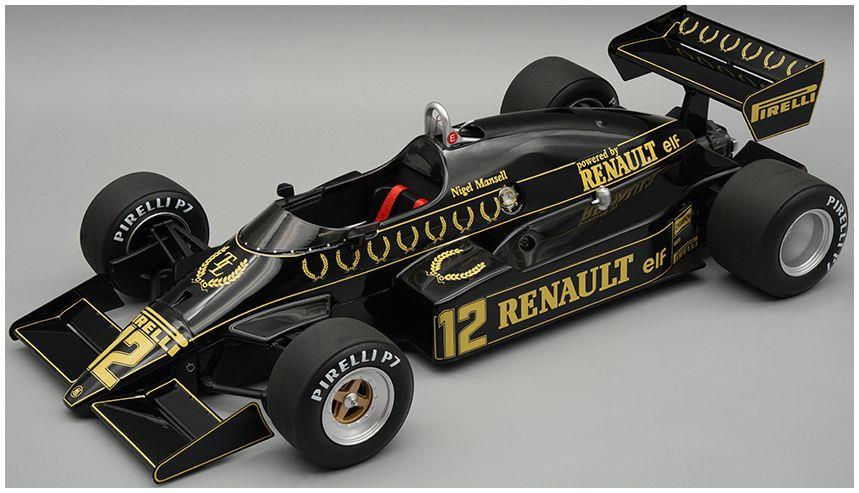 Tecnomodel  1:18th Scale Lotus 94T 1983 British GP #12 Nigel Mansell w/Showcase