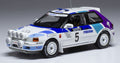 IXO 1:43 Scale Mazda 323 GTX #5 Mazda Rally Team Europe 1000 Lakes Rallye 1990 w/Lights T.Salonen