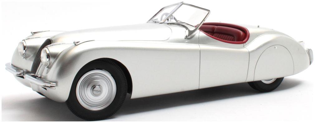 Cult 1:18 Scale Jaguar XK120 OTS Silver 1948