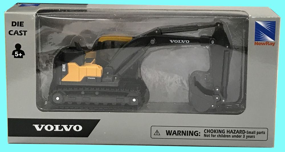 New-Ray 1:50 Scale Volvo EC140E Backhoe Excavator