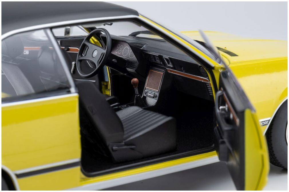 Touring Model Cars 1:18th Scale Opel Commodore B GS/E Coupe 1975 Brilliant Yellow