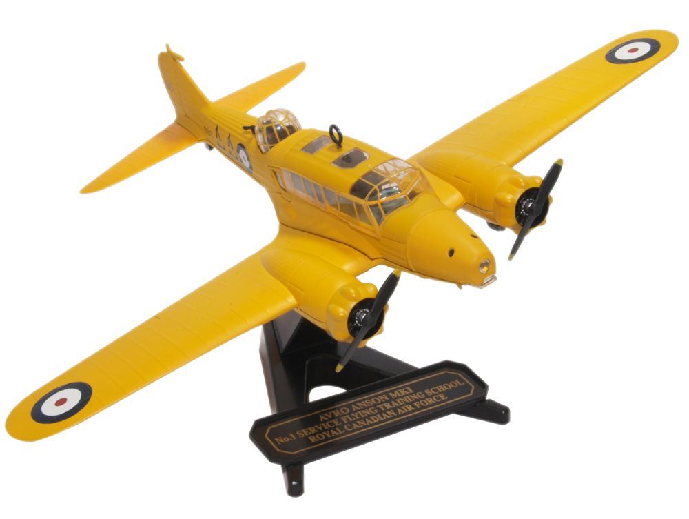 Oxford Diecast 1:72 Scale Avro Anson No.6013 AA No.1 SFTS RCAF