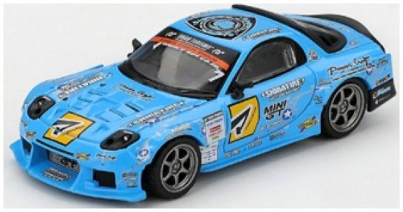MiniGT 1:64th Scale Mazda RX-7 Re-Amemiya 2025 D1GP (RHD)