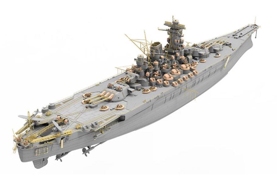 Very Fire BELBV350902DX 1/350 Scale  Japanese IJN Battleship Yamato DELUX VERSION