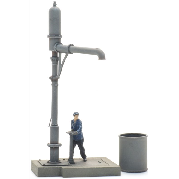 Artitec 1:87 Scale Water Crane Alsace?Lorraine High + Figure Ready-Made, Painted