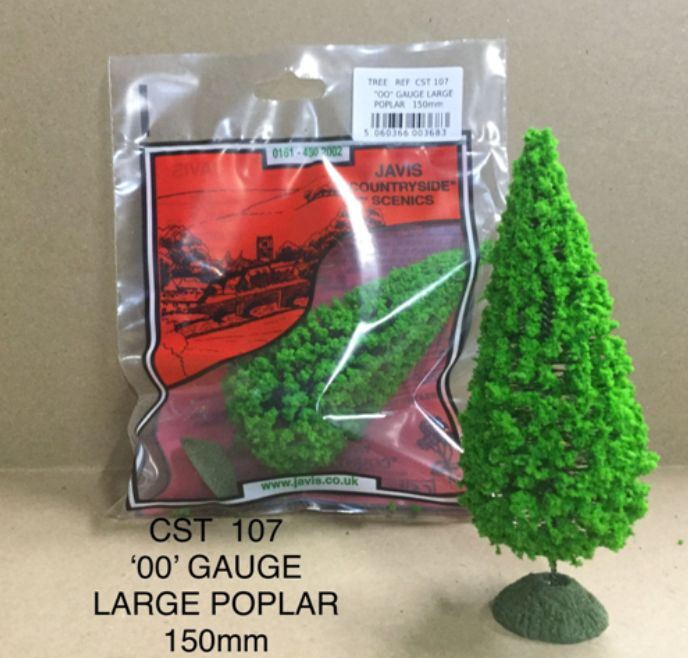 Javis Manufacturing OO Scale Poplar Trees (x3) Javis 'OO'
