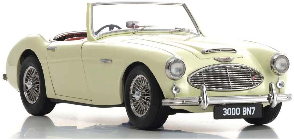 Kyosho 1:18 Scale Austin Healey 3000 BN7 English White