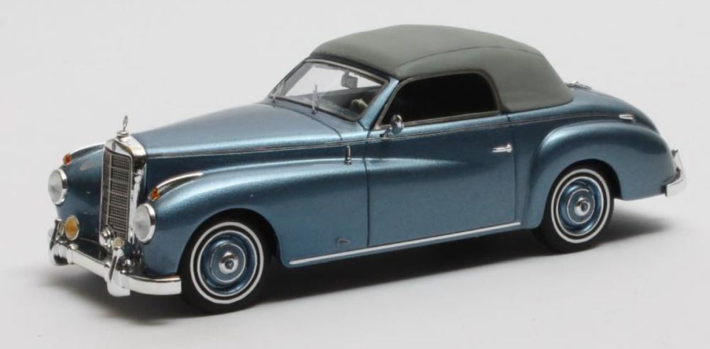 Matrix 1:43 Scale Mercedes Benz 220A W187 Cabriolet Wendler Closed 1952