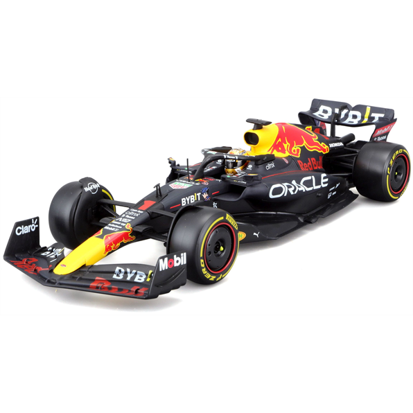 Burago 1:24 Scale Red Bull RB18 World Champion 2022 #1 Max Verstappen