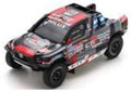 Spark 1:43rd Scale Toyota Hilux #220 7th Dakar Rally 2023 J. Cruz Yacopini/D. Oliveras Carreras