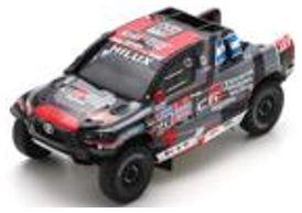 Spark 1:43rd Scale Toyota Hilux #220 7th Dakar Rally 2023 J. Cruz Yacopini/D. Oliveras Carreras