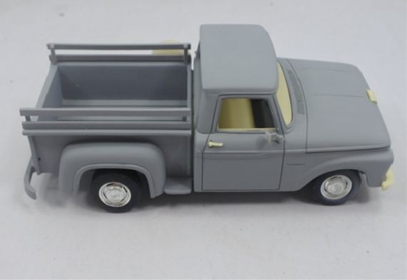Goldvarg 1:43 Scale Ford F-100 Stepside Marlin Blue 1965