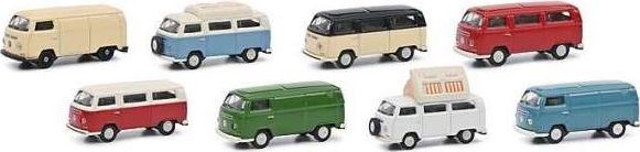Schuco 1:87 Scale VW T2 Loading Good Set 8pc set