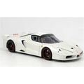 Mattel 1:43 Scale Ferrari FXX - Pearl White Mica With Black Rims