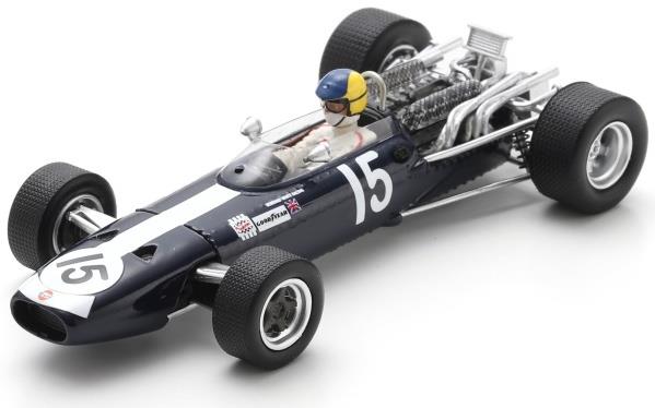 Spark 1:43rd Scale BRM P261 V12 #15 6th Gold Cup 1968 David Hobbs