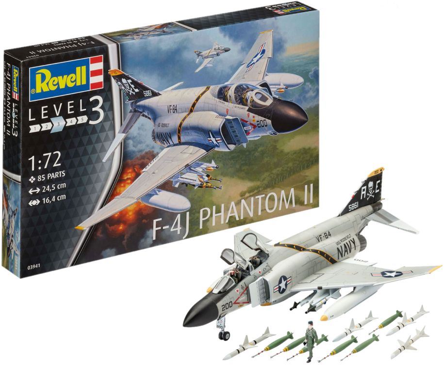 Revell 1:72 Scale F-4J Phantom II