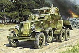 Zvesda 1:35 Scale Soviet Armored Car BA-10