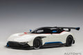 Autoart 1:18 Scale Aston Martin Vulcan Stratus White with Blue and Red Stripes