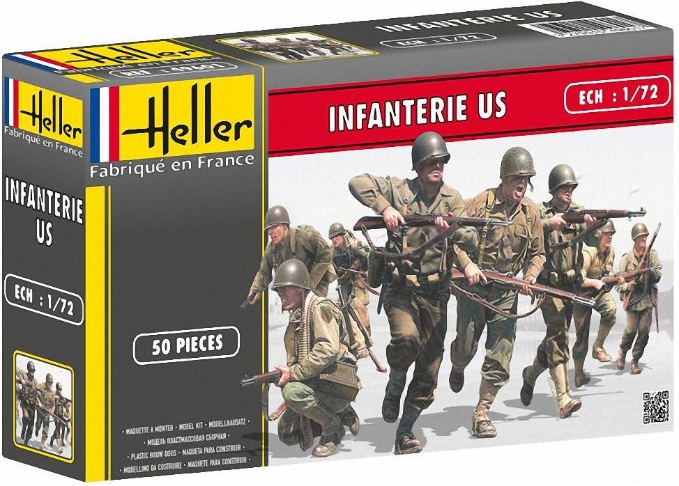 Heller 1:72 Scale Infanterie US (US Infantry)