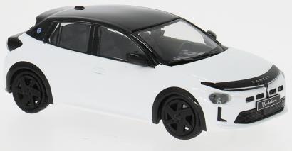 IXO  1:43rd Scale Lancia Ypsilon White/Black 2025
